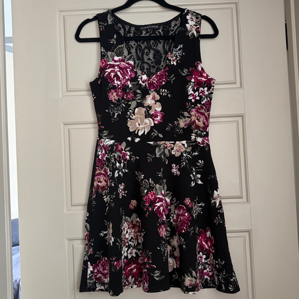 Floral cocktail dress